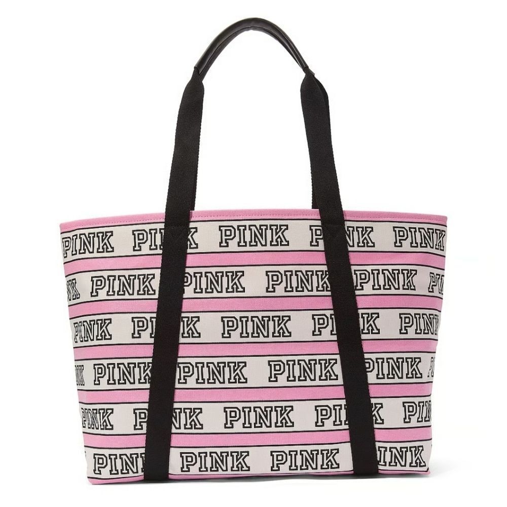 Pink Branded Tote Bag